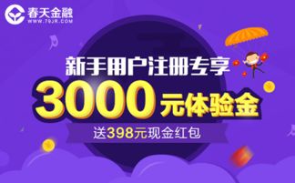春天金融福利到 豪禮相送 鉅惠金投